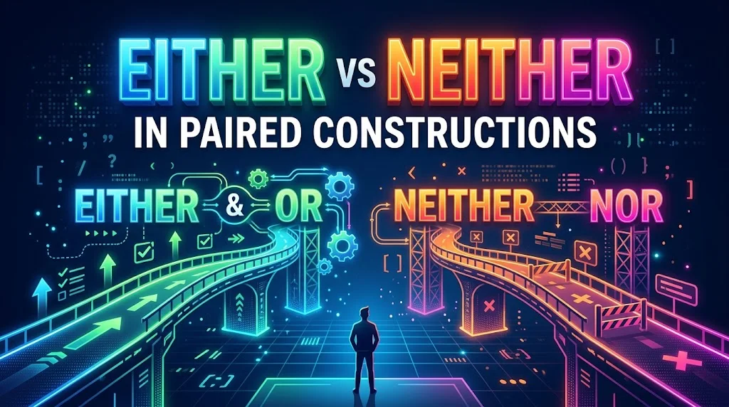 Either vs Neither in Paired Constructions