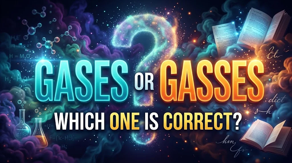 Gases Or Gasses