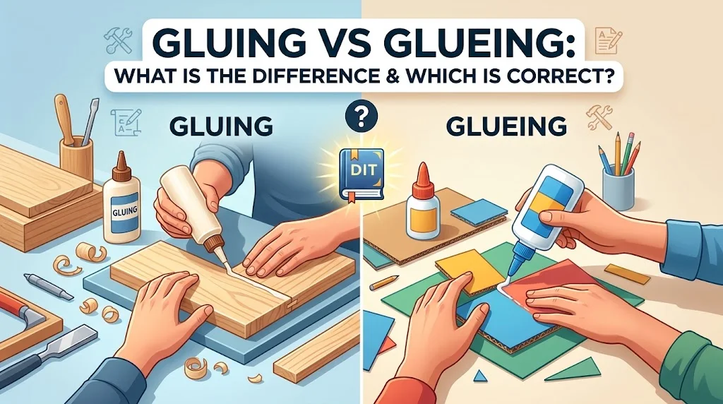 Gluing Vs Glueing