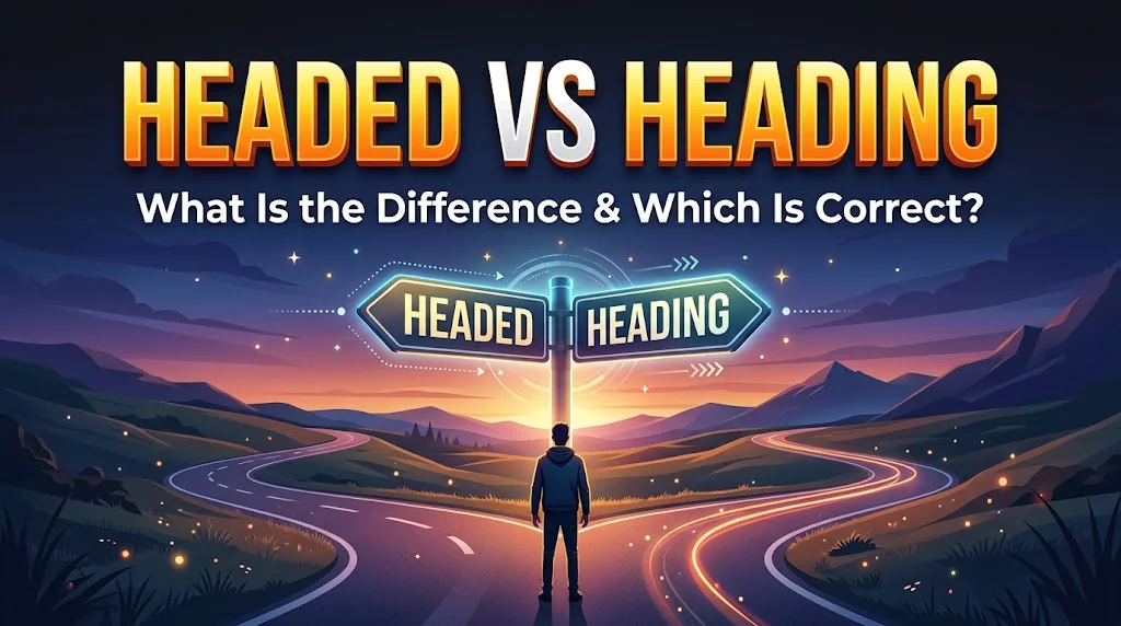 Headed Vs Heading