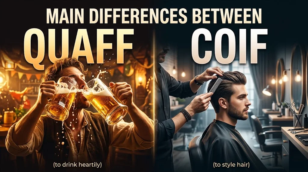 Main Differences Between Quaff and Coif