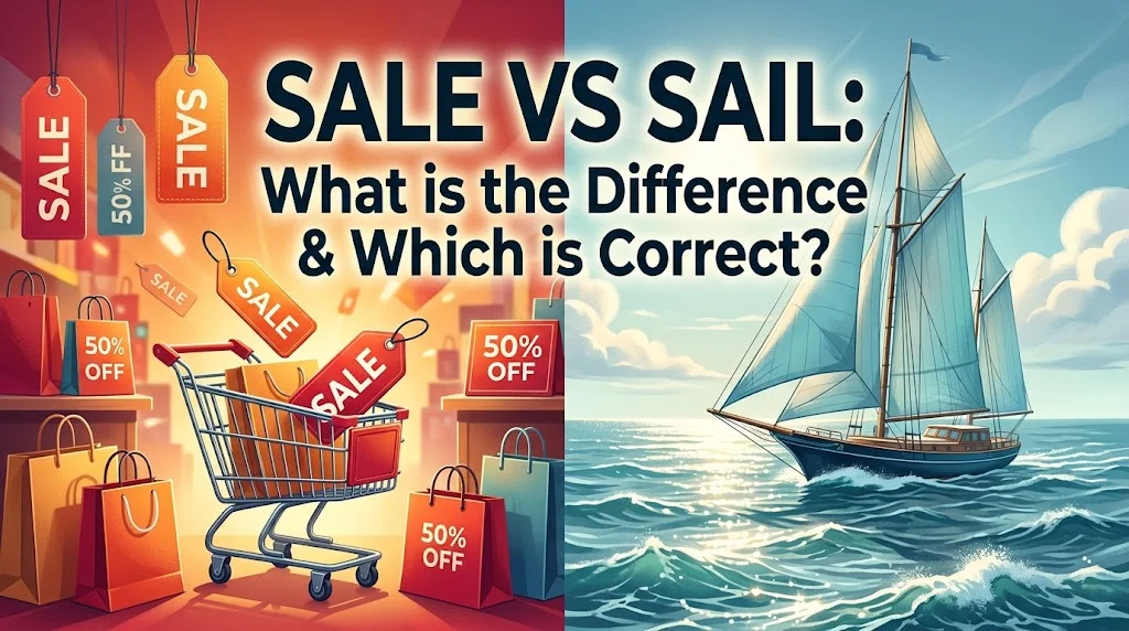 Sale Vs Sail