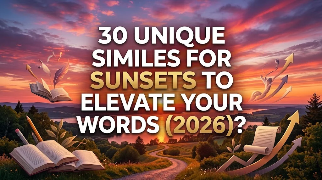 Similes-For-Sunsets