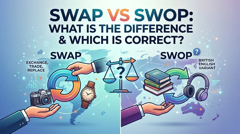 Swap Vs Swop