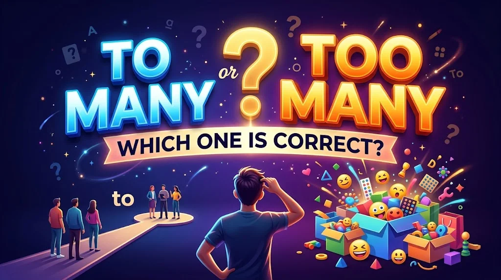 To Many or Too Many