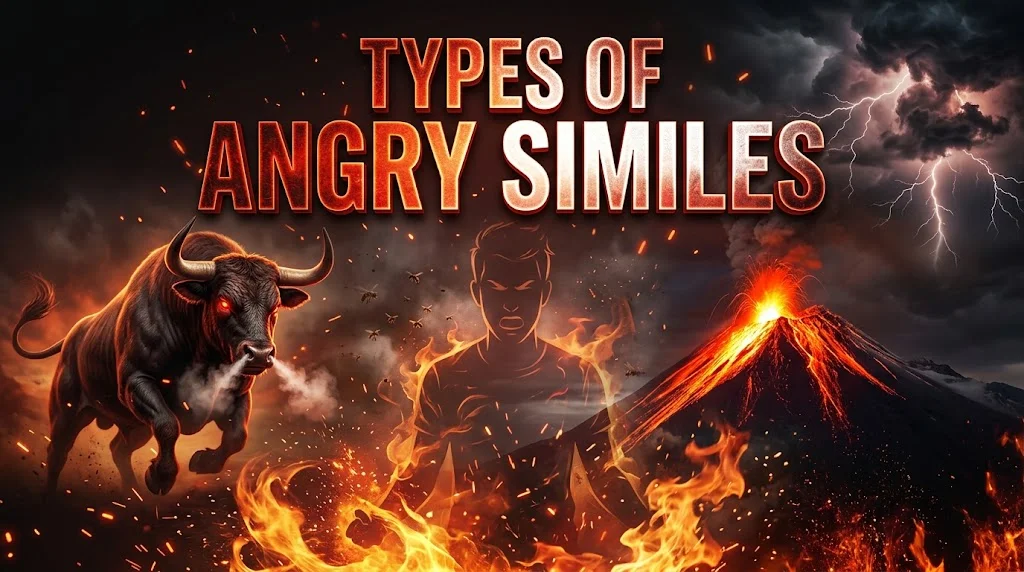Types of Angry Similes