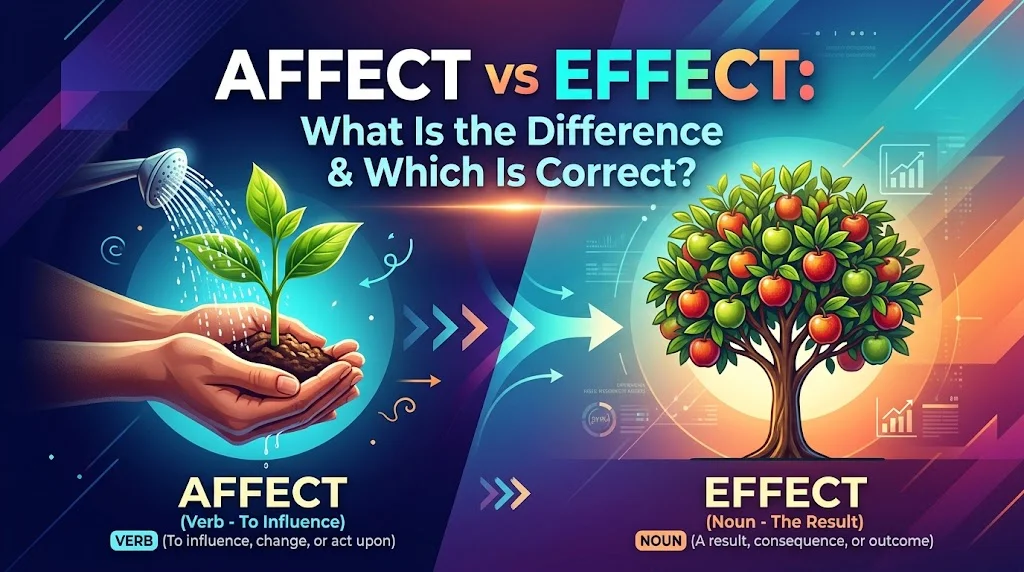 Affect vs Effect