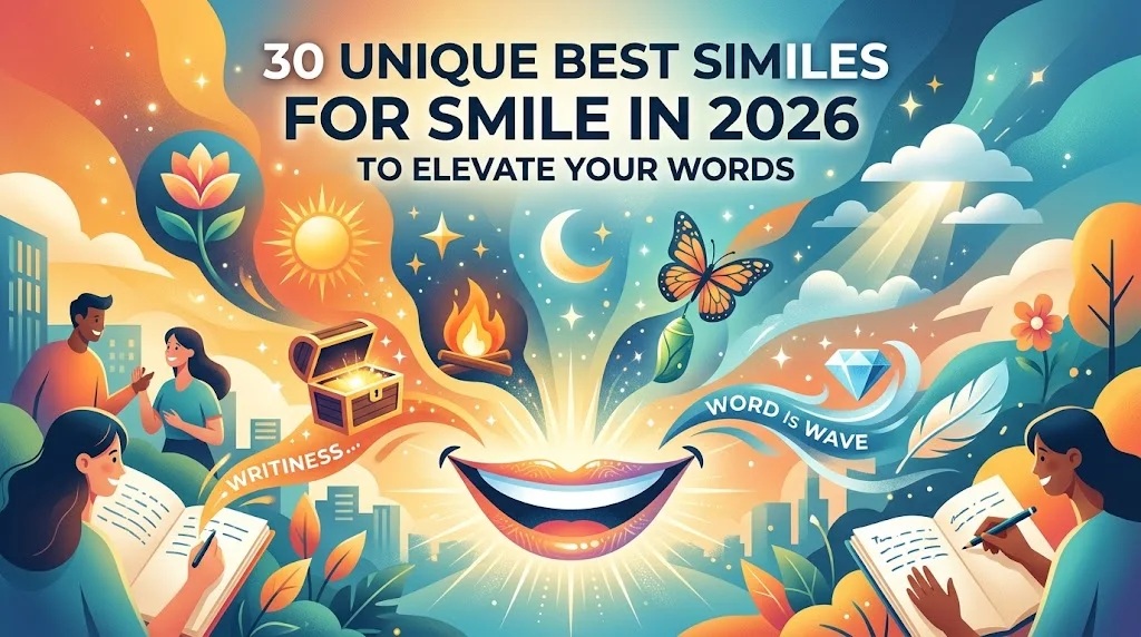 Best Similes For Smile in 2026