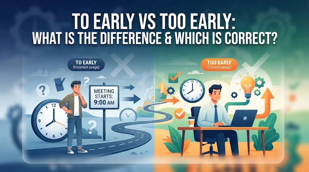 To Early Vs Too Early