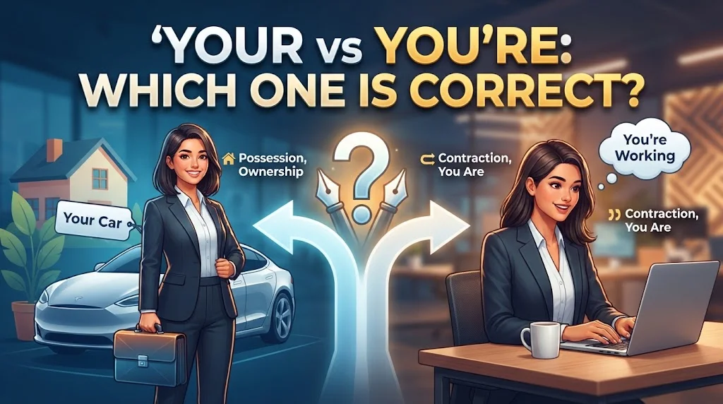 Your vs You're